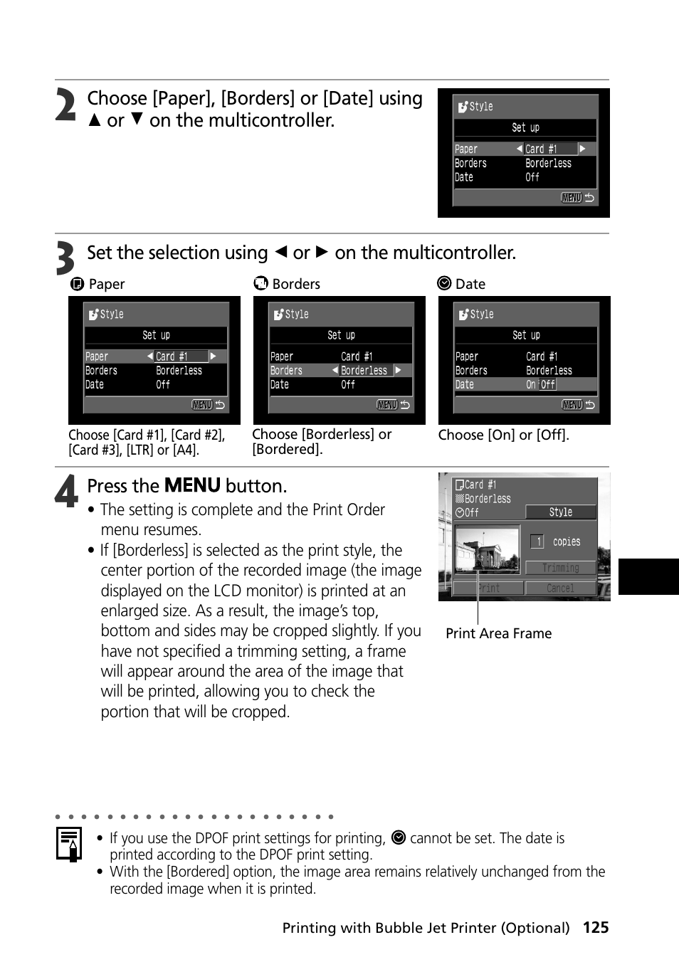 Press the button | Canon PowerShot S30 User Manual | Page 127 / 163
