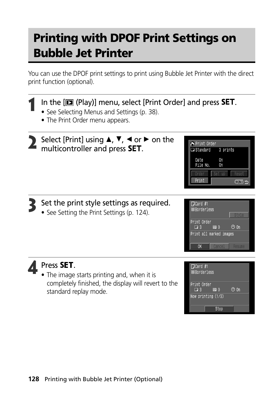 Canon PowerShot S30 User Manual | Page 130 / 163