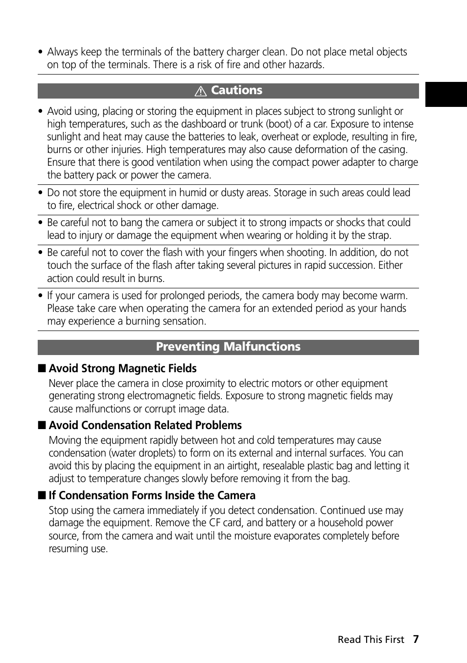 Canon PowerShot S30 User Manual | Page 9 / 163