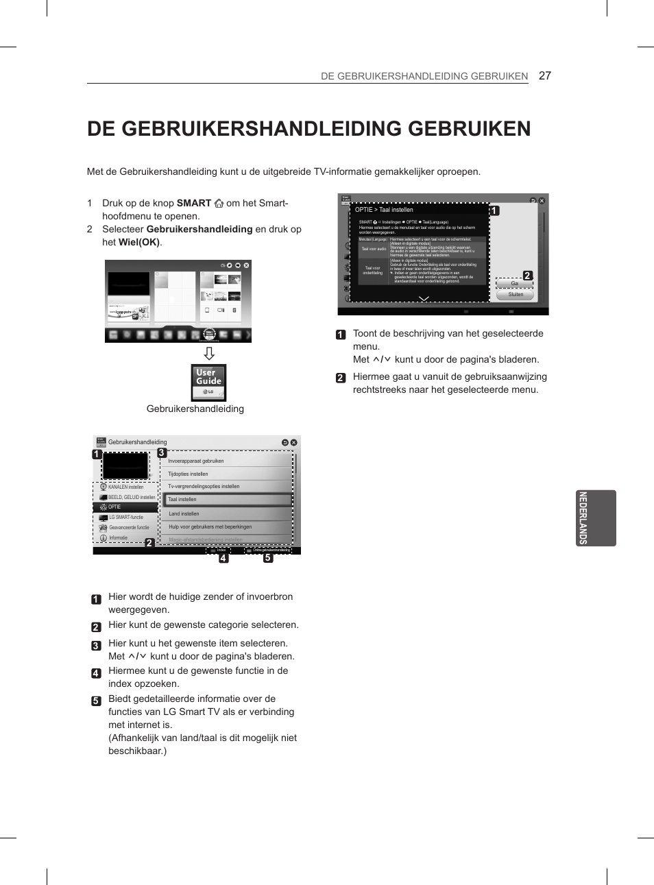 De gebruikershandleiding gebruiken | LG 55EA880V User Manual | Page 247 / 316