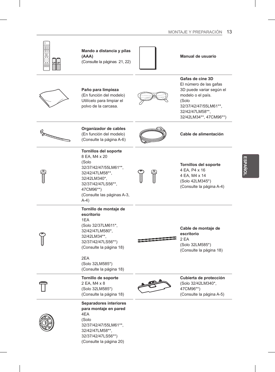 LG 47LM615S User Manual | Page 121 / 261