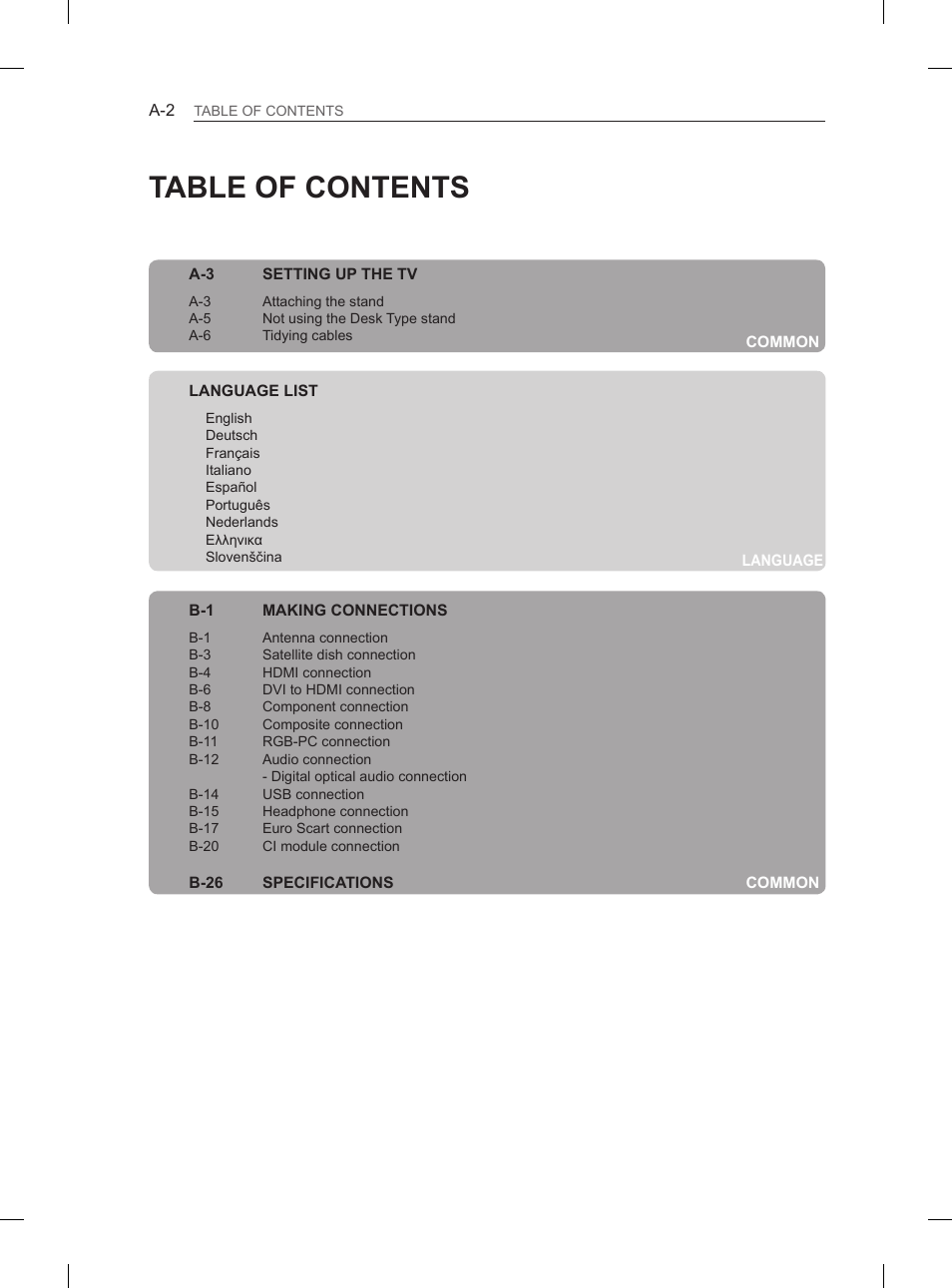 LG 47LM615S User Manual | Page 2 / 261