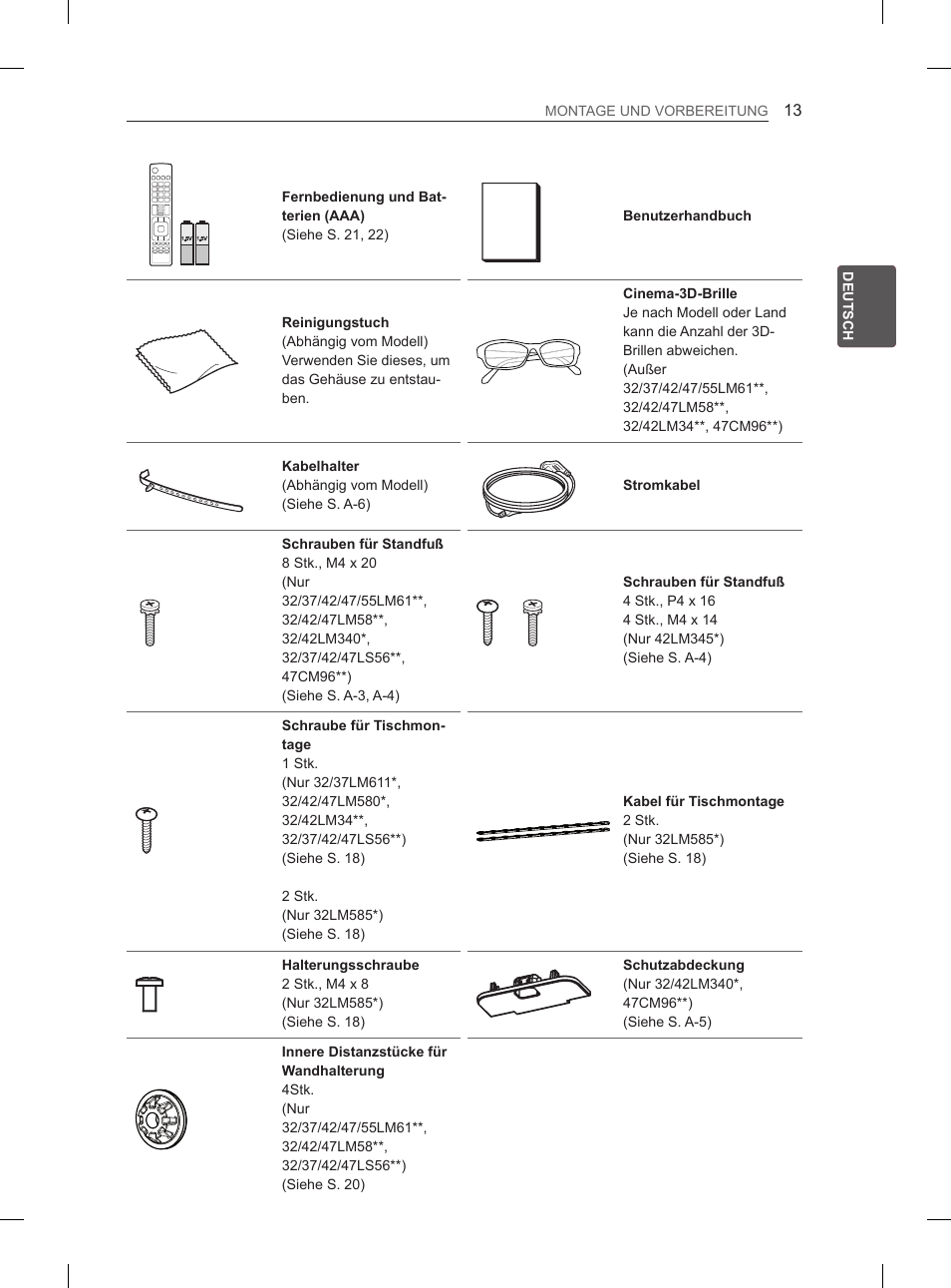 LG 47LM615S User Manual | Page 43 / 261