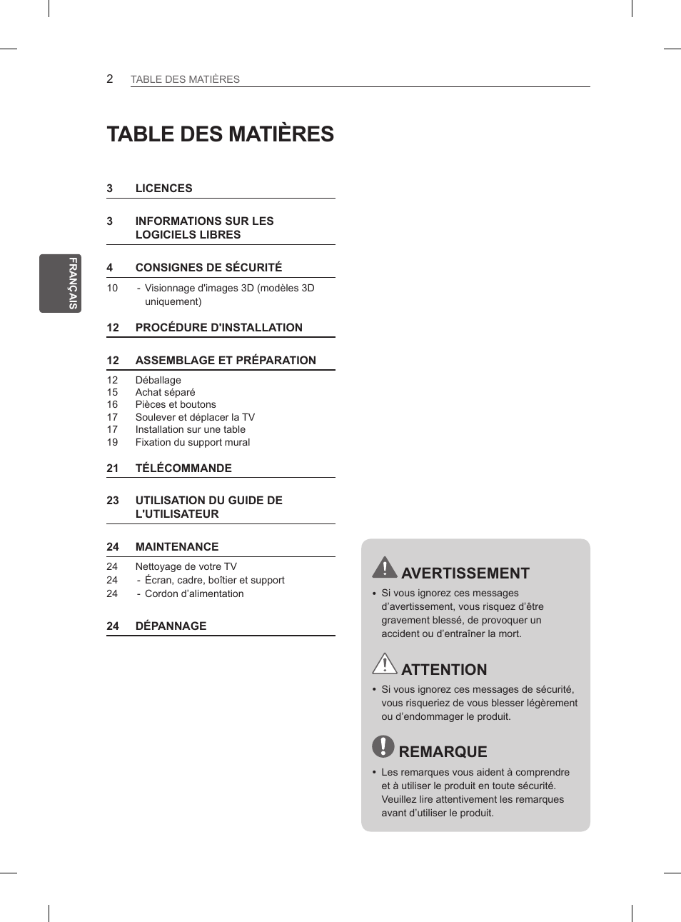 LG 47LM615S User Manual | Page 56 / 261