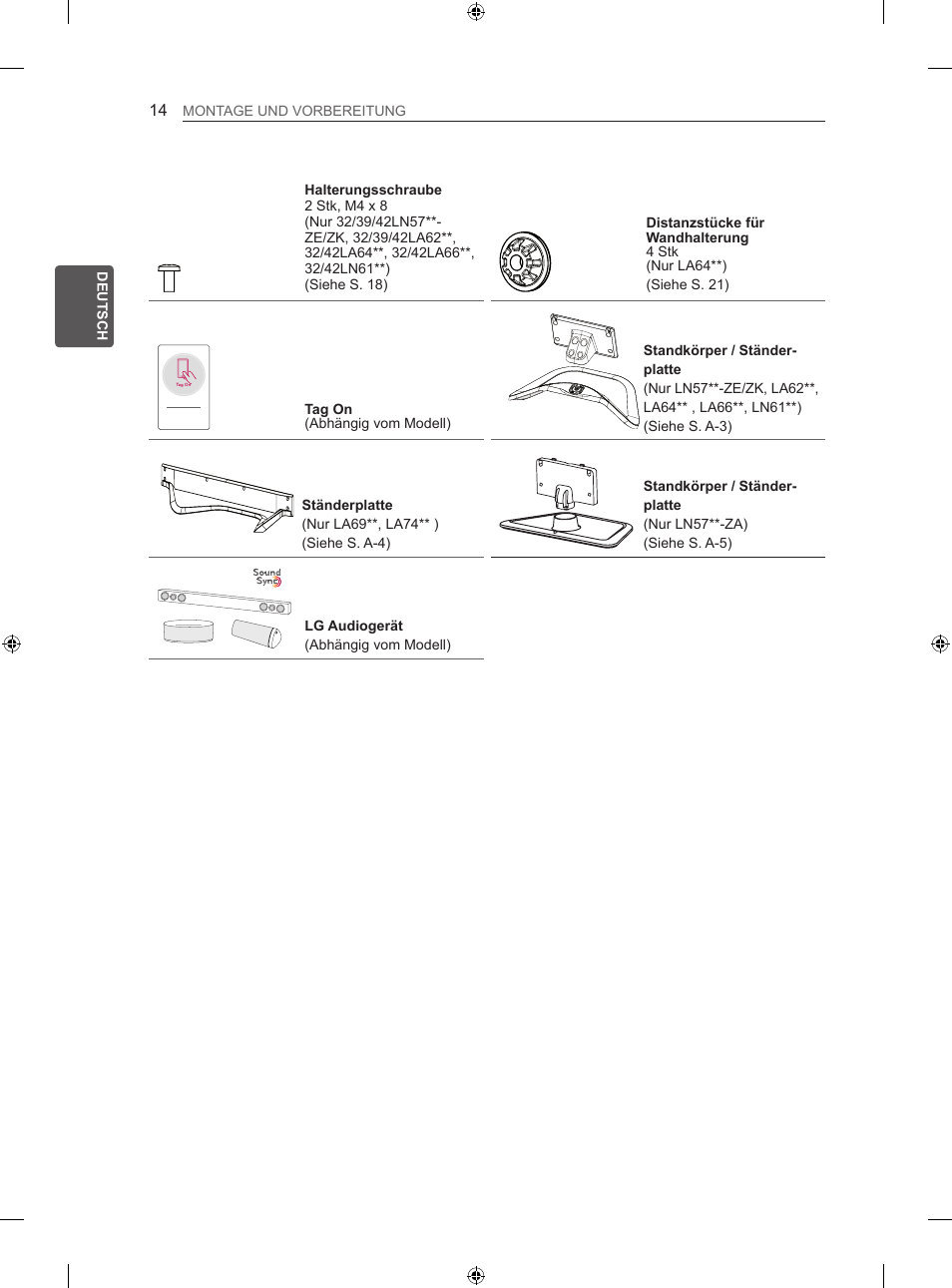 LG 39LA620S User Manual | Page 85 / 335