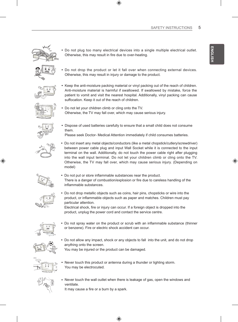 LG 60LA860V User Manual | Page 12 / 287