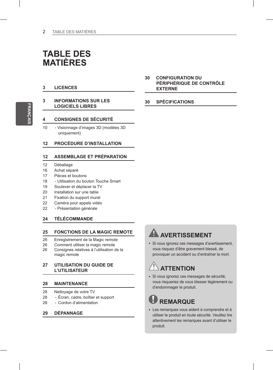 LG 55EA980V User Manual | Page 101 / 319