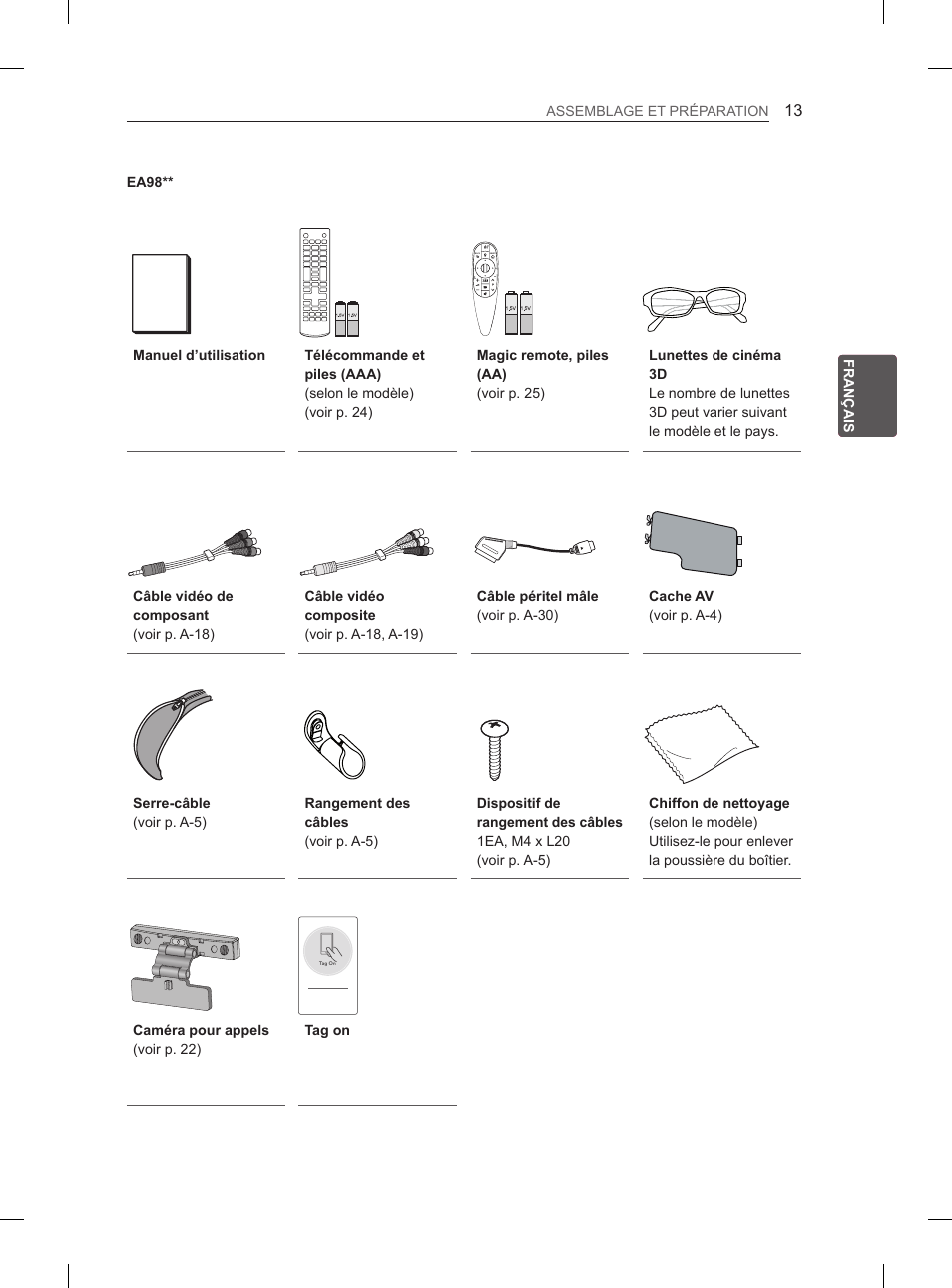 LG 55EA980V User Manual | Page 112 / 319