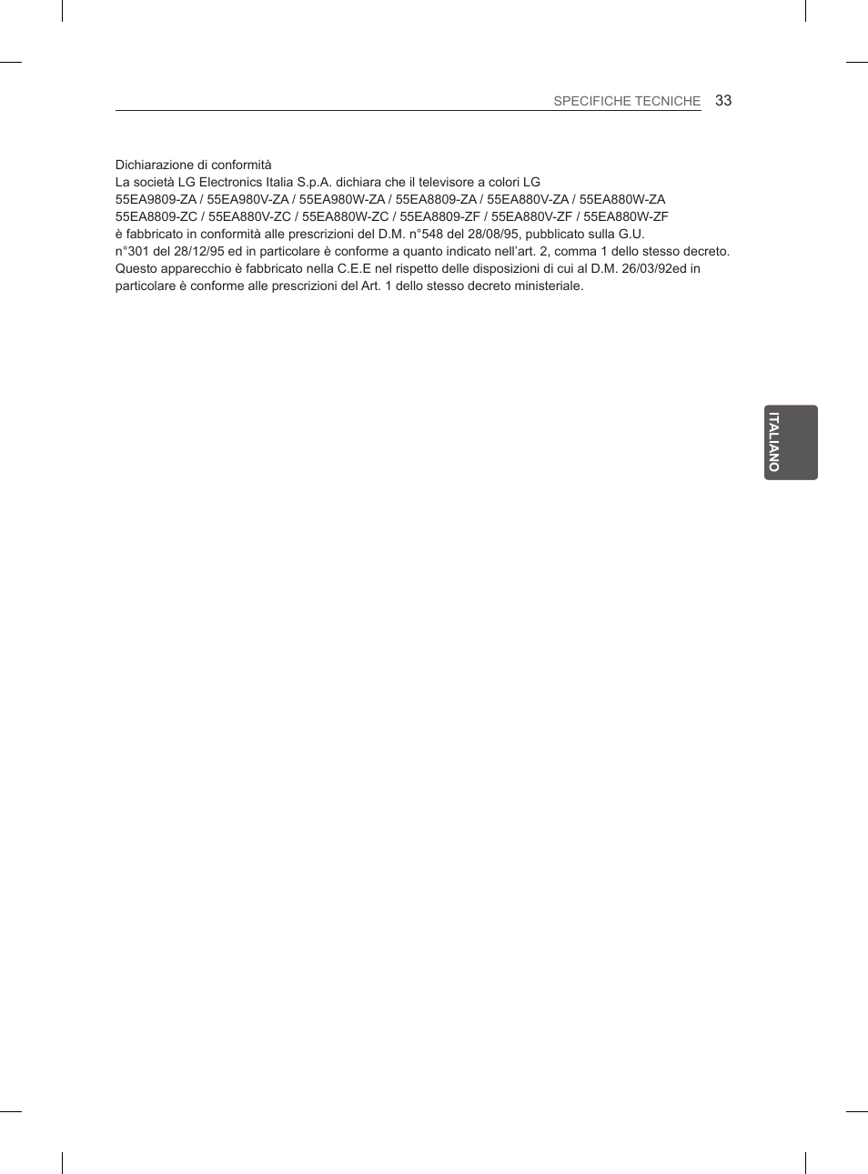 LG 55EA980V User Manual | Page 162 / 319