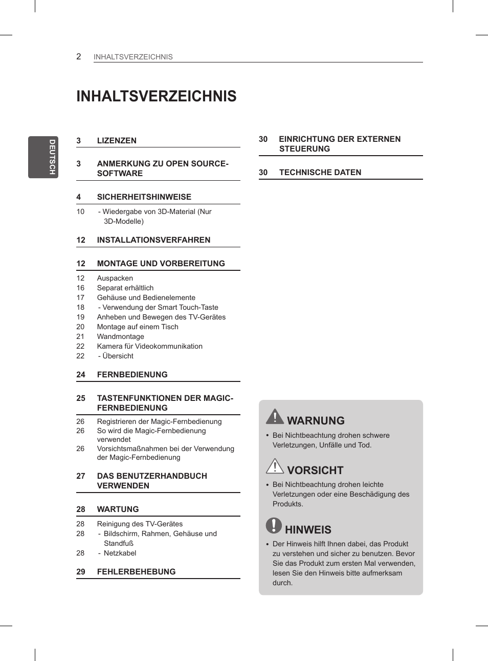 LG 55EA980V User Manual | Page 71 / 319