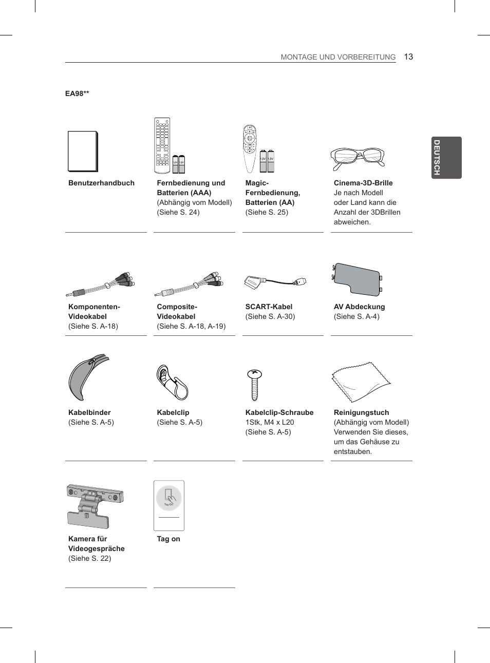 LG 55EA980V User Manual | Page 82 / 319