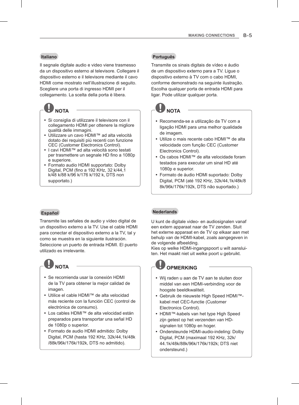 LG 47LM860V User Manual | Page 273 / 313