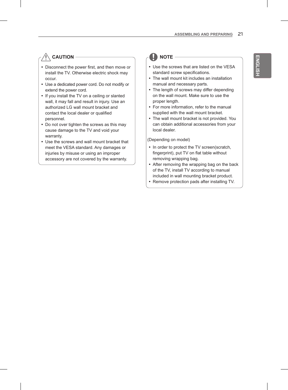 LG 47LM860V User Manual | Page 31 / 313