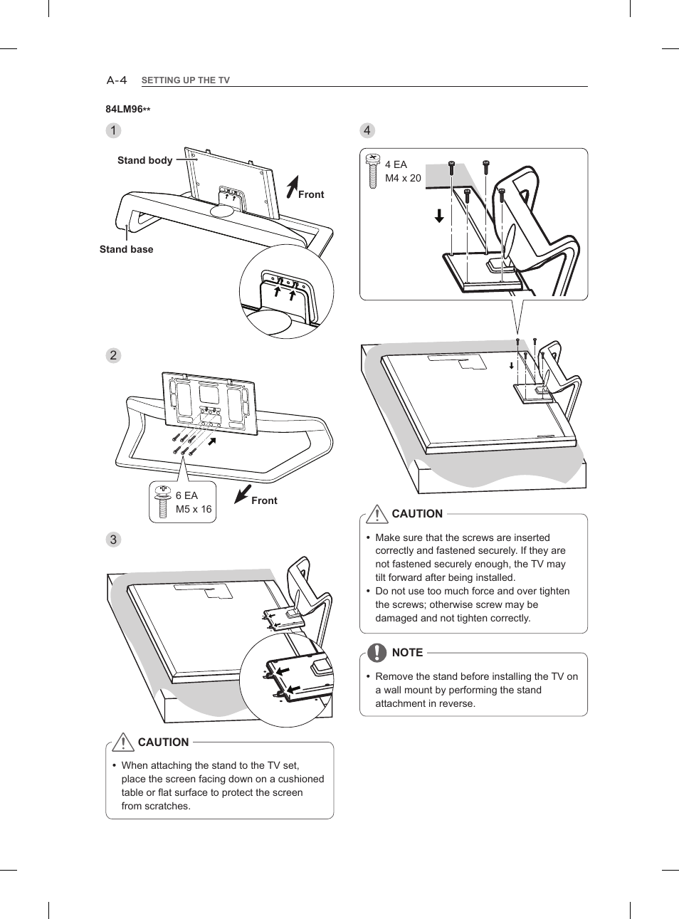 LG 47LM860V User Manual | Page 4 / 313