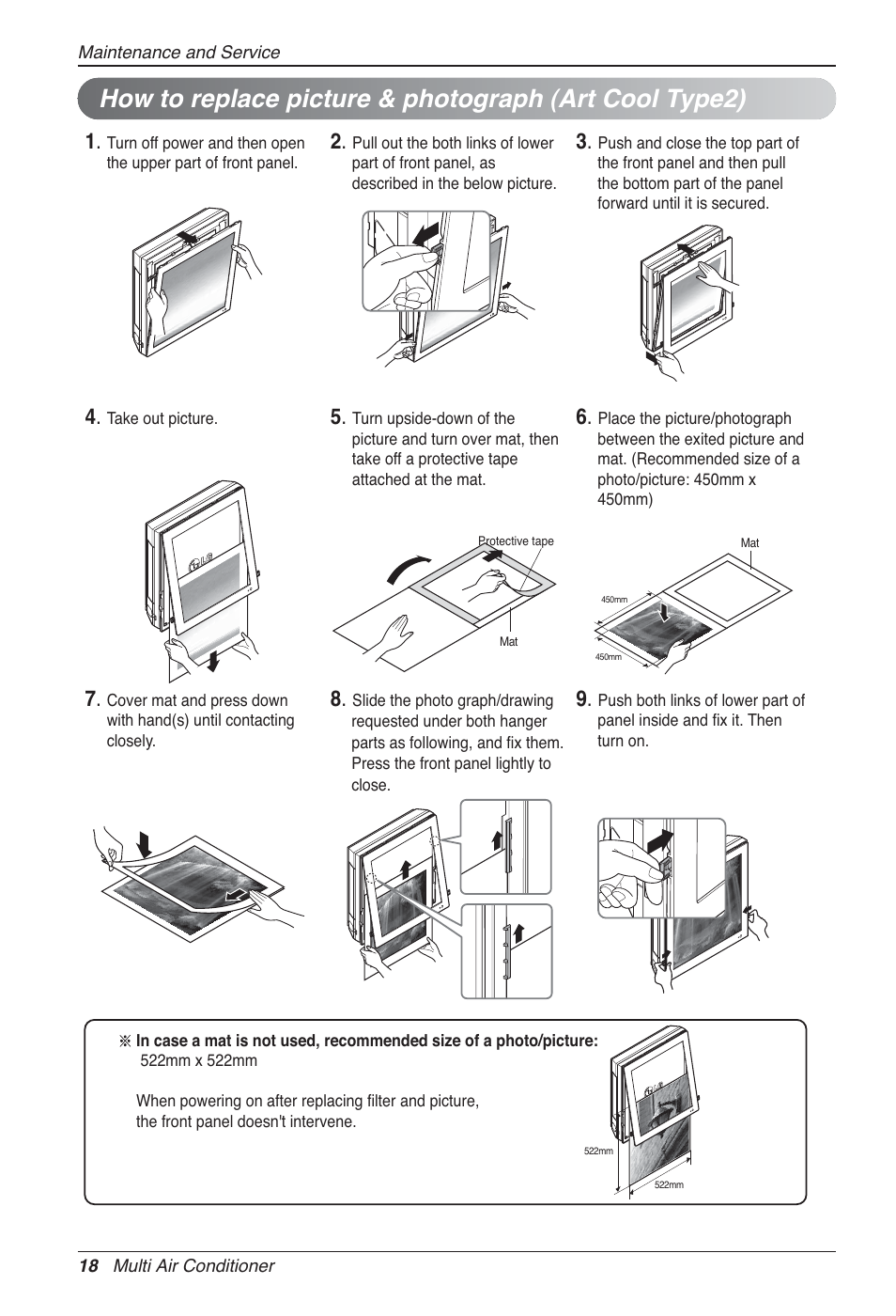 LG MA09AH1 User Manual | Page 18 / 167