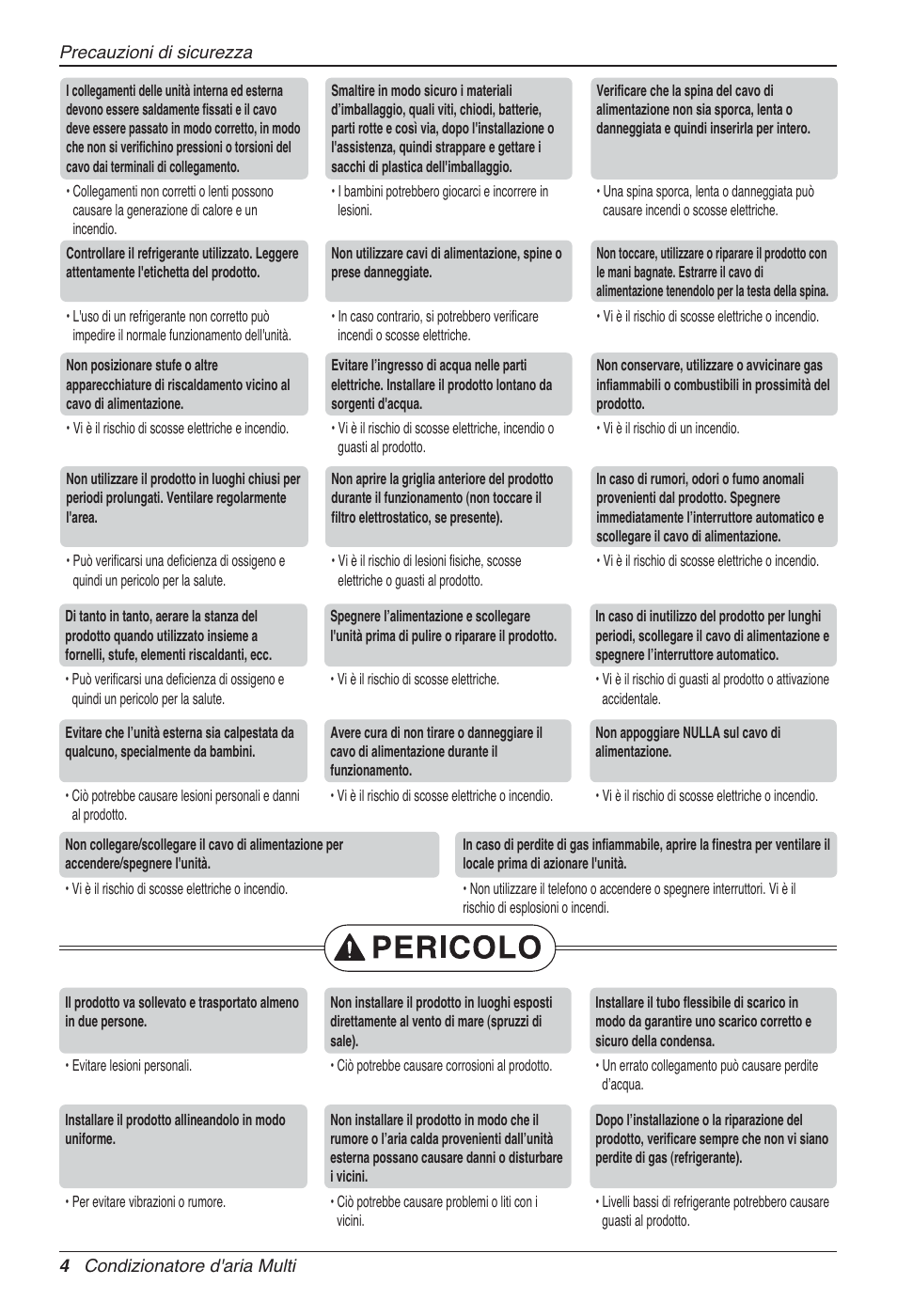 LG MA09AH1 User Manual | Page 24 / 167