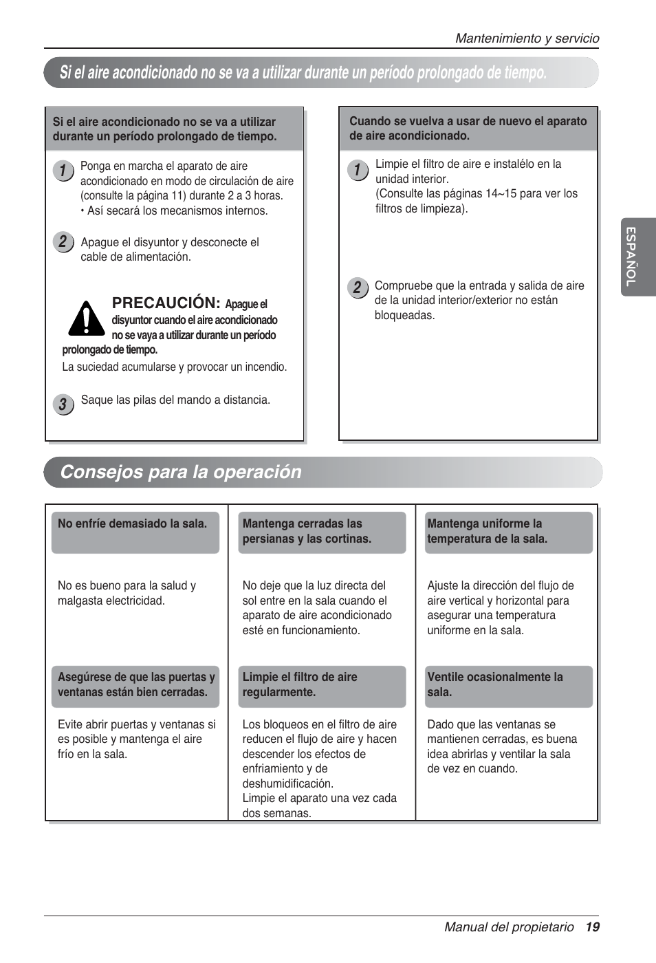 LG MA09AH1 User Manual | Page 59 / 167