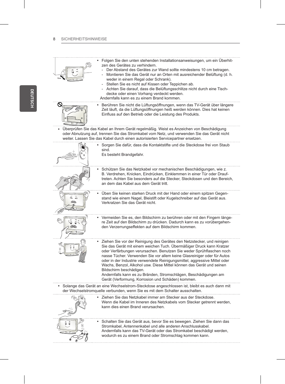 LG 42LN5200 User Manual | Page 50 / 208