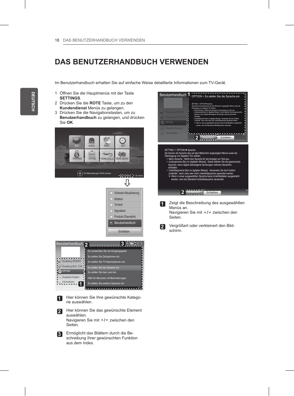 Das benutzerhandbuch verwenden | LG 42LN5200 User Manual | Page 60 / 208