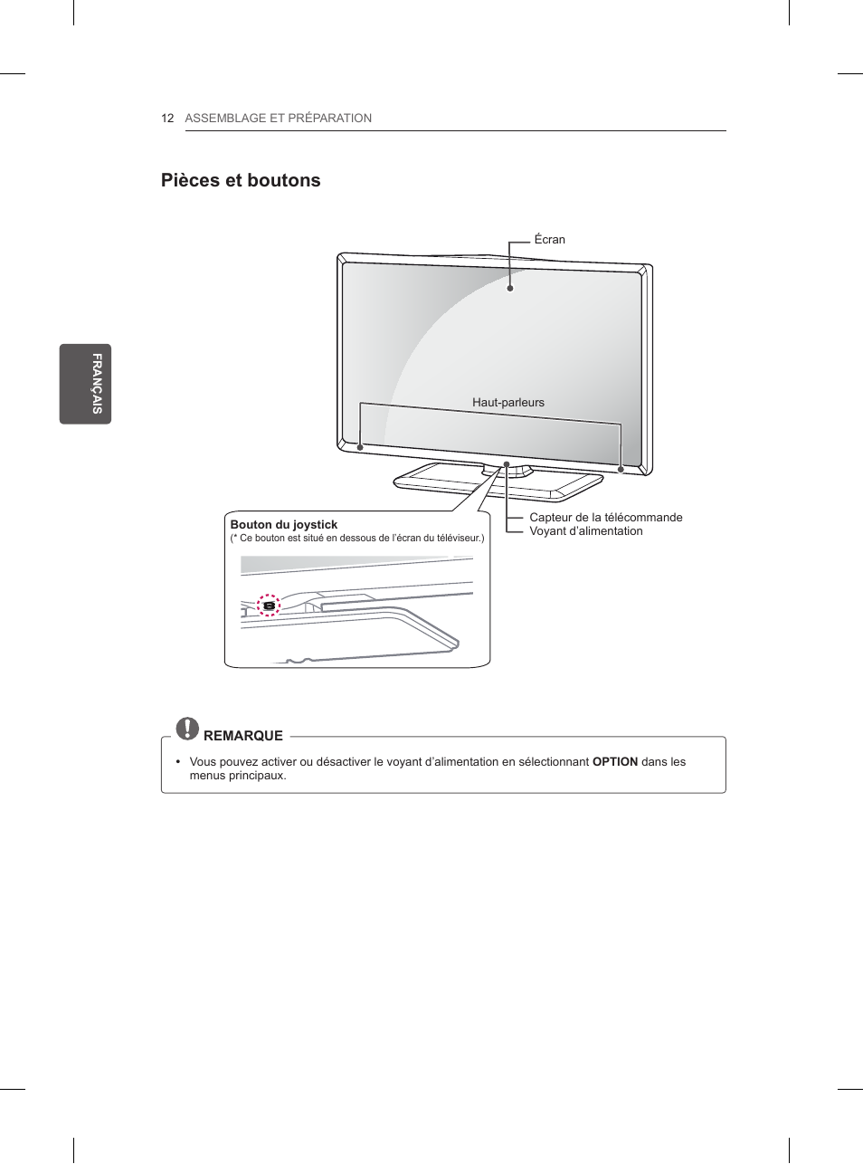 Pièces et boutons | LG 42LN5200 User Manual | Page 74 / 208