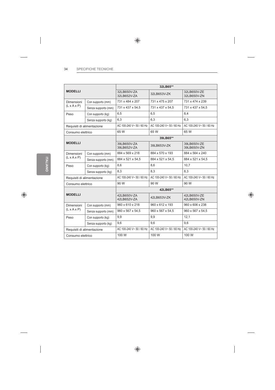 LG 60LB730V User Manual | Page 176 / 356