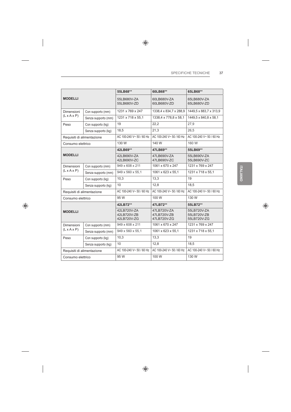 LG 60LB730V User Manual | Page 179 / 356