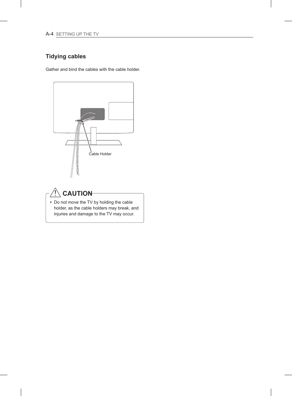 Caution | LG 26LN450B User Manual | Page 7 / 223