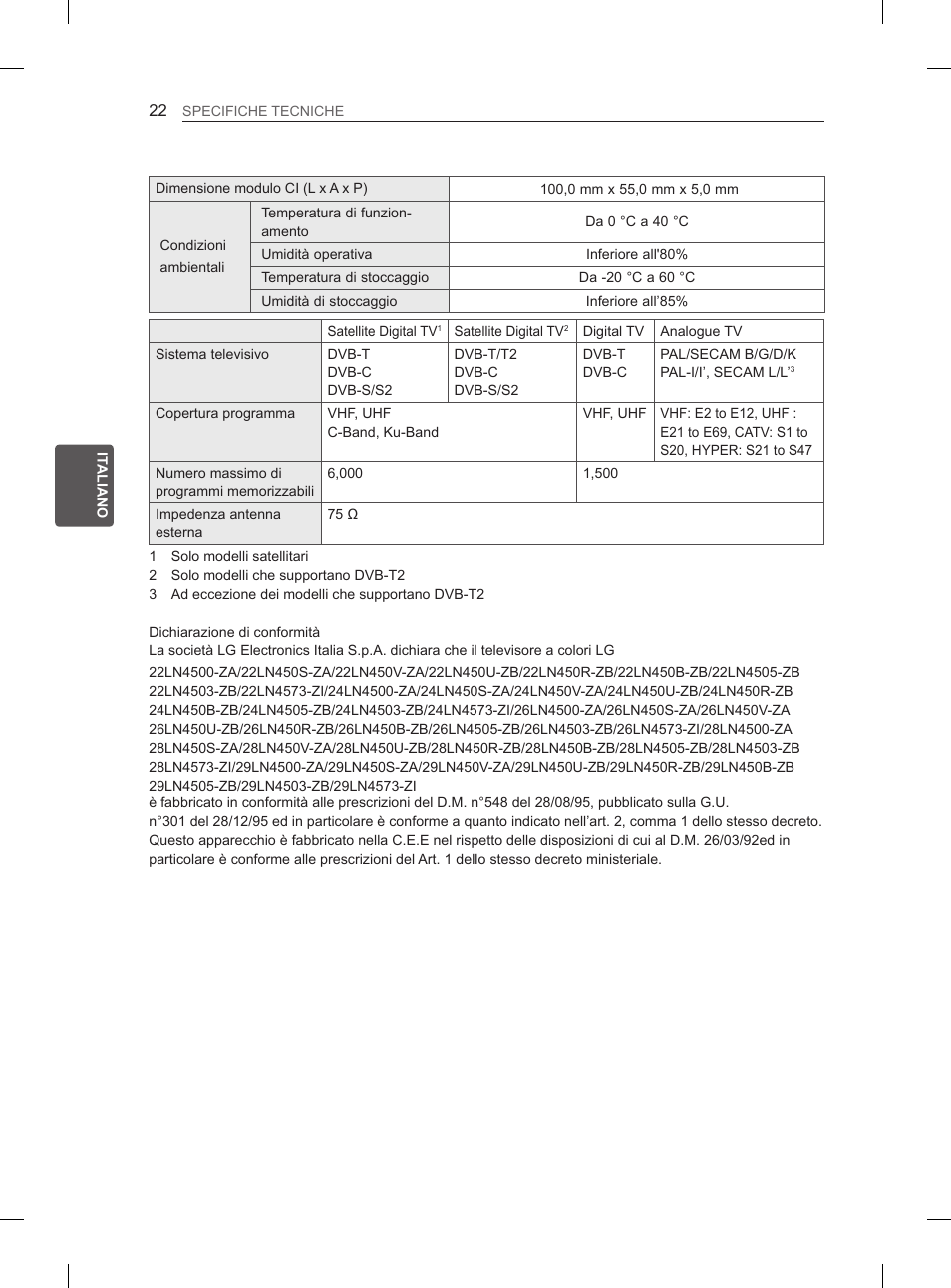 LG 26LN450B User Manual | Page 89 / 223