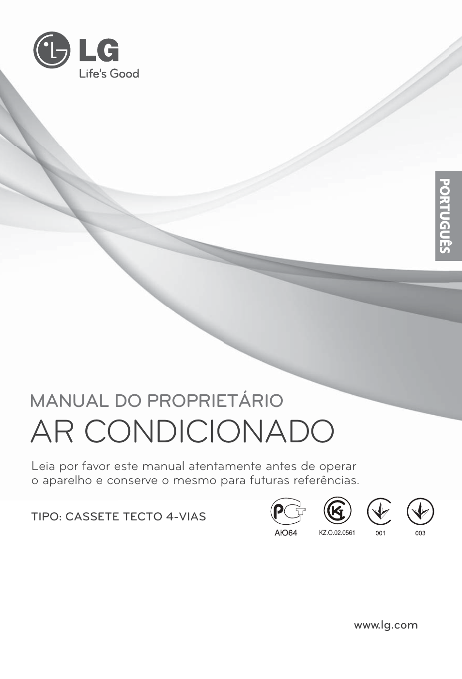 Ar condicionado, Manual do proprietário | LG UT30 User Manual | Page 229 / 304