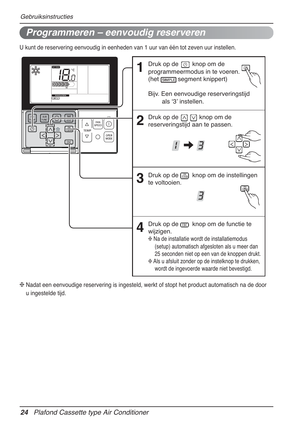 Programmeren – eenvoudig reserveren | LG UT30 User Manual | Page 290 / 304