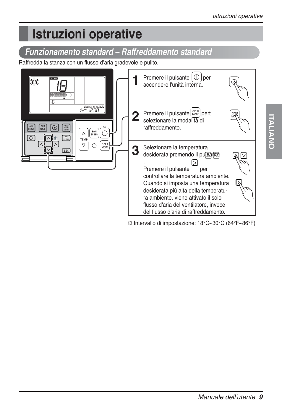 Istruzioni operative | LG UT30 User Manual | Page 47 / 304
