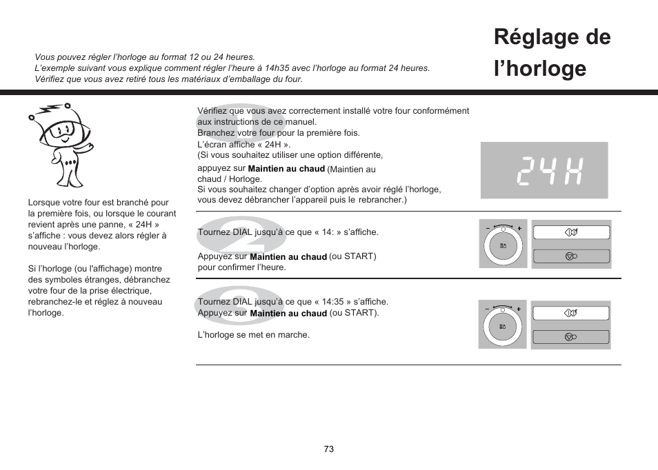 Réglage de l’horloge | LG MH-6380SL User Manual | Page 77 / 141