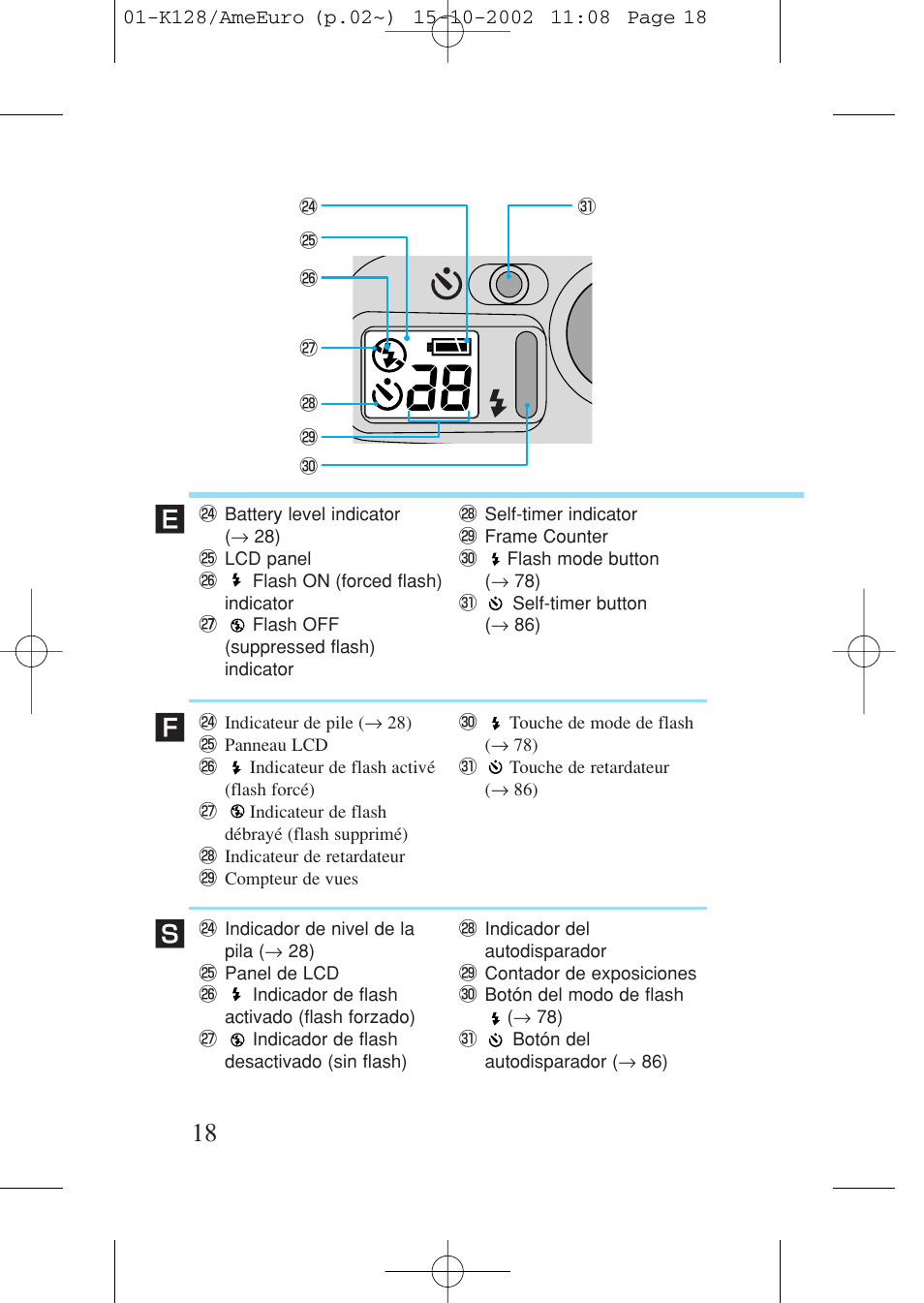 Canon Prima AF-9s Set User Manual | Page 18 / 127