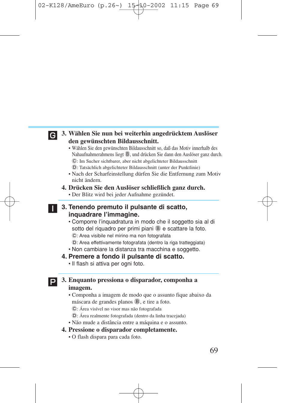 Canon Prima AF-9s Set User Manual | Page 69 / 127