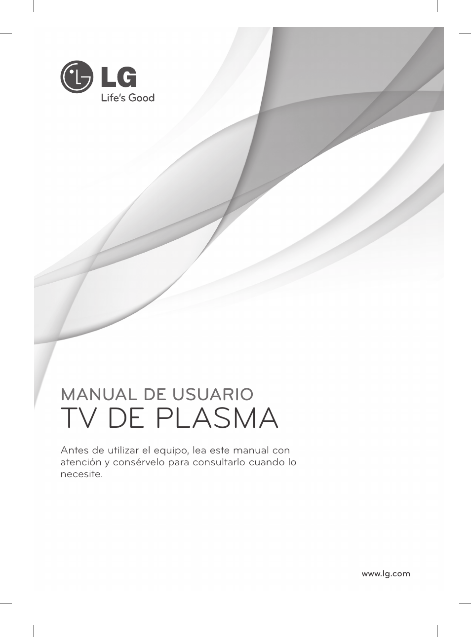 Tv de plasma, Manual de usuario | LG 50PM4700 User Manual | Page 112 / 671