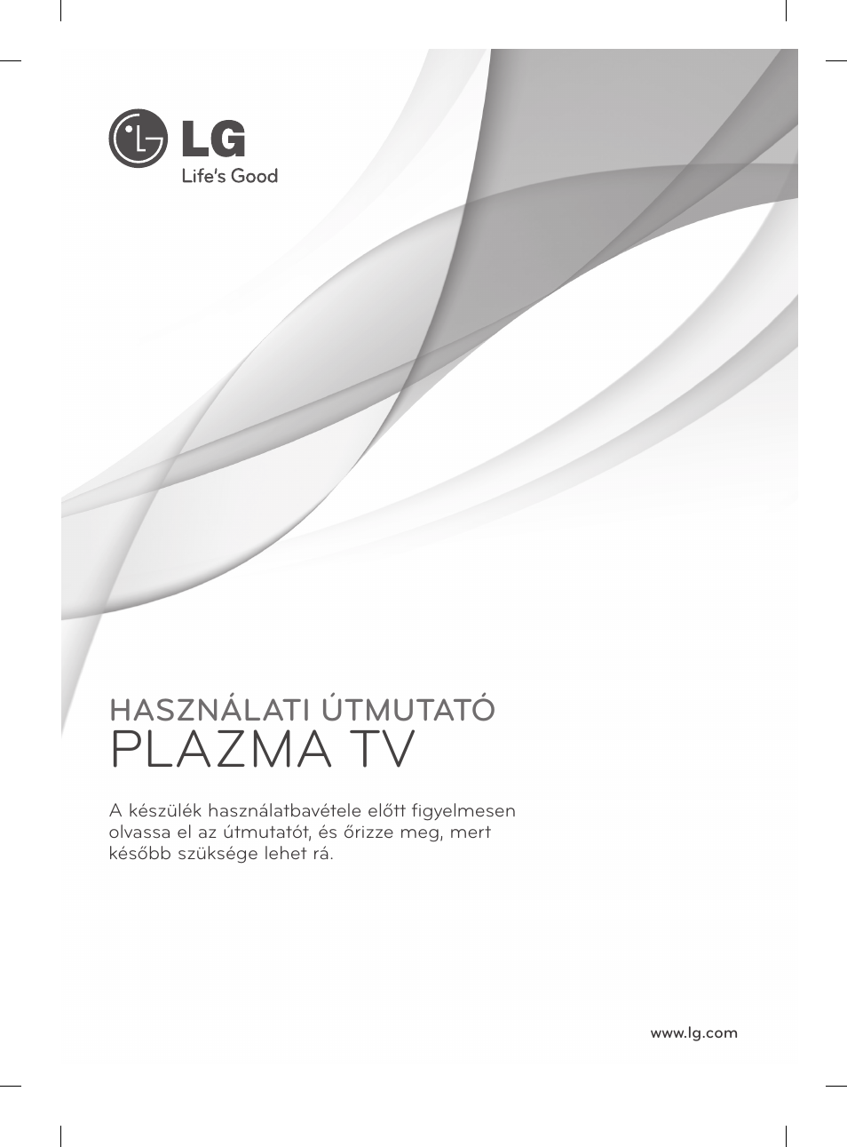 Plazma tv, Használati útmutató | LG 50PM4700 User Manual | Page 216 / 671