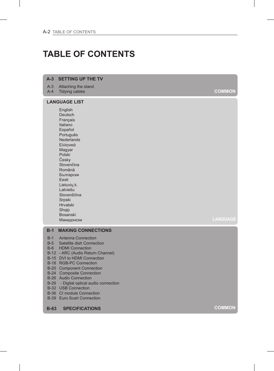 LG 50PM4700 User Manual | Page 5 / 671