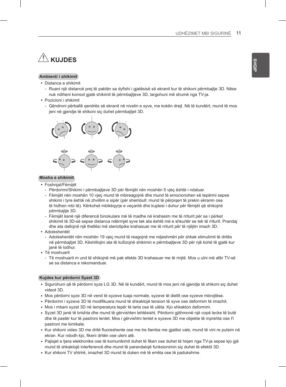 Kujdes | LG 50PM4700 User Manual | Page 538 / 671
