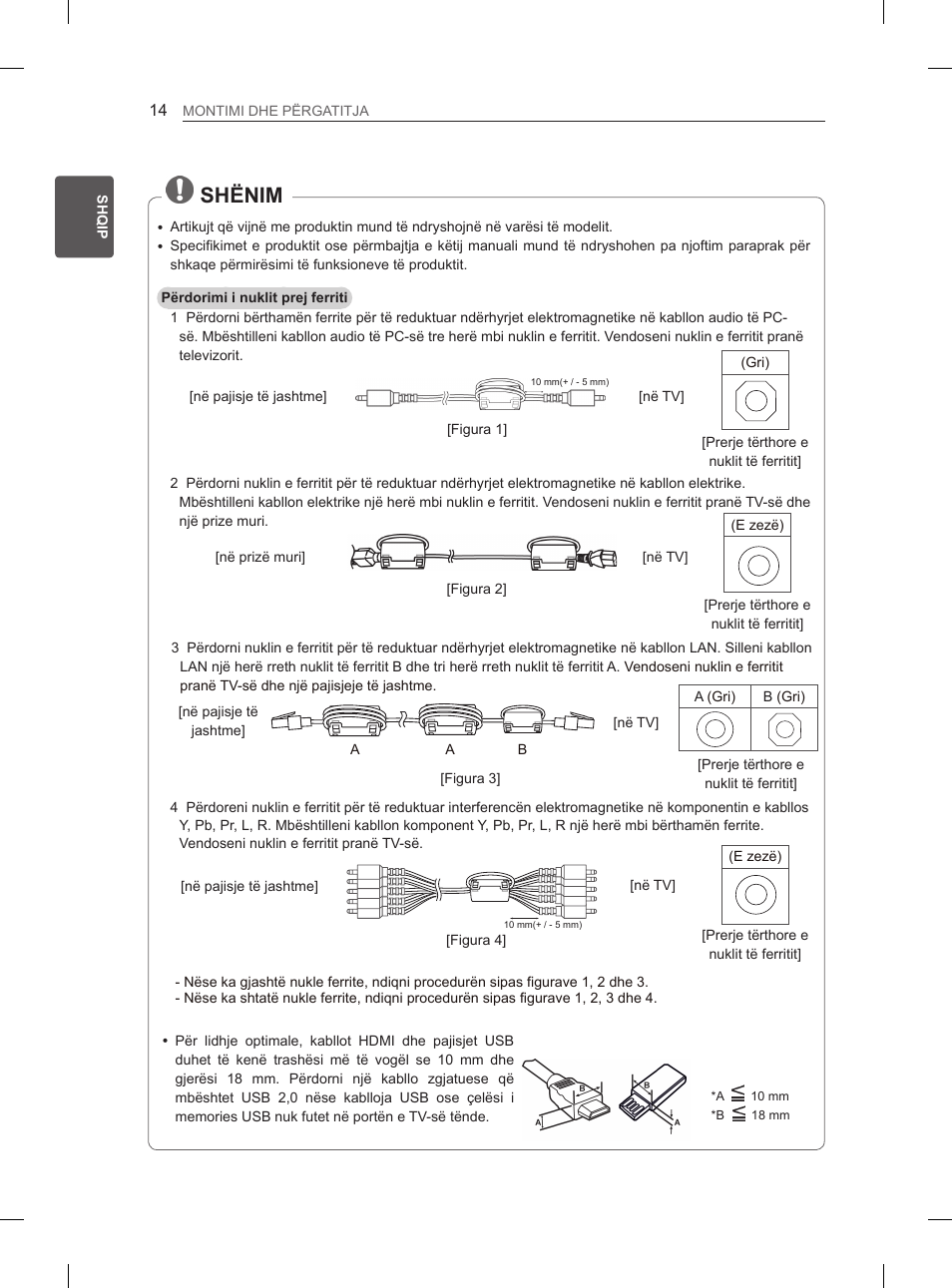Shënim | LG 50PM4700 User Manual | Page 541 / 671