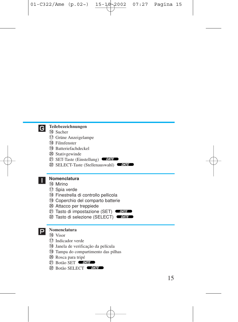 Canon Prima BF-80 Set User Manual | Page 15 / 115