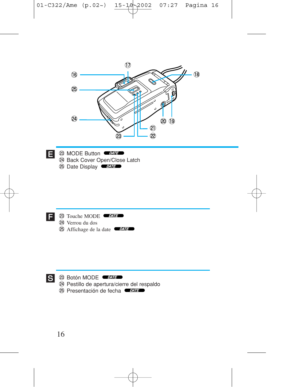 Canon Prima BF-80 Set User Manual | Page 16 / 115