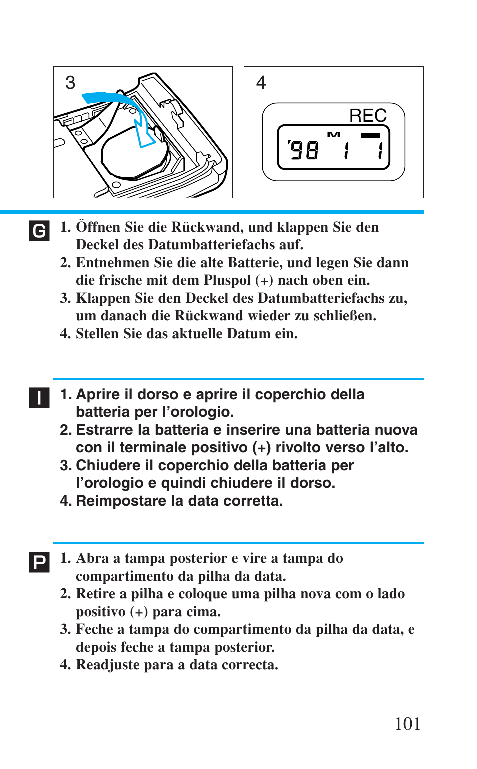 Canon Prima BF-8 User Manual | Page 101 / 115