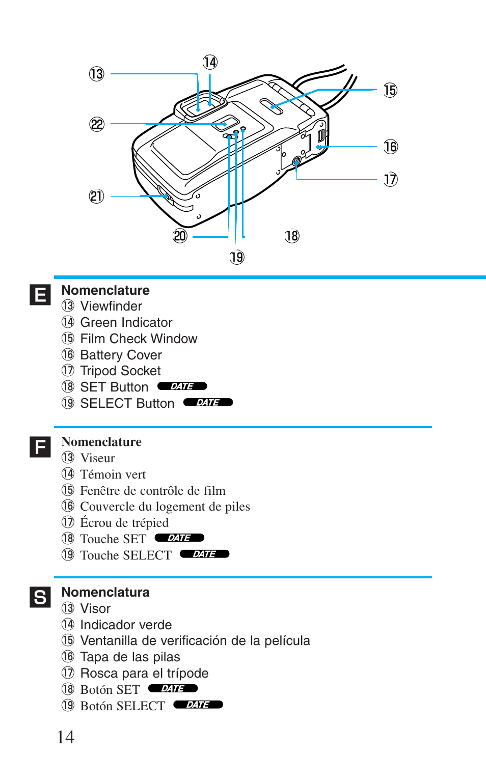 Canon Prima BF-8 User Manual | Page 14 / 115