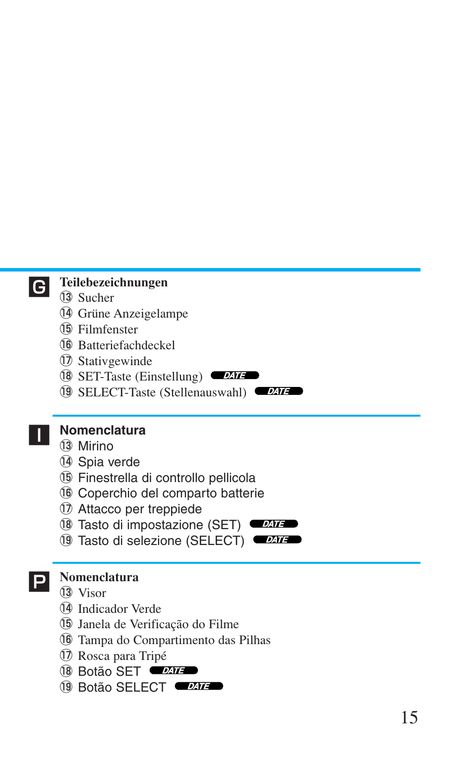 Canon Prima BF-8 User Manual | Page 15 / 115