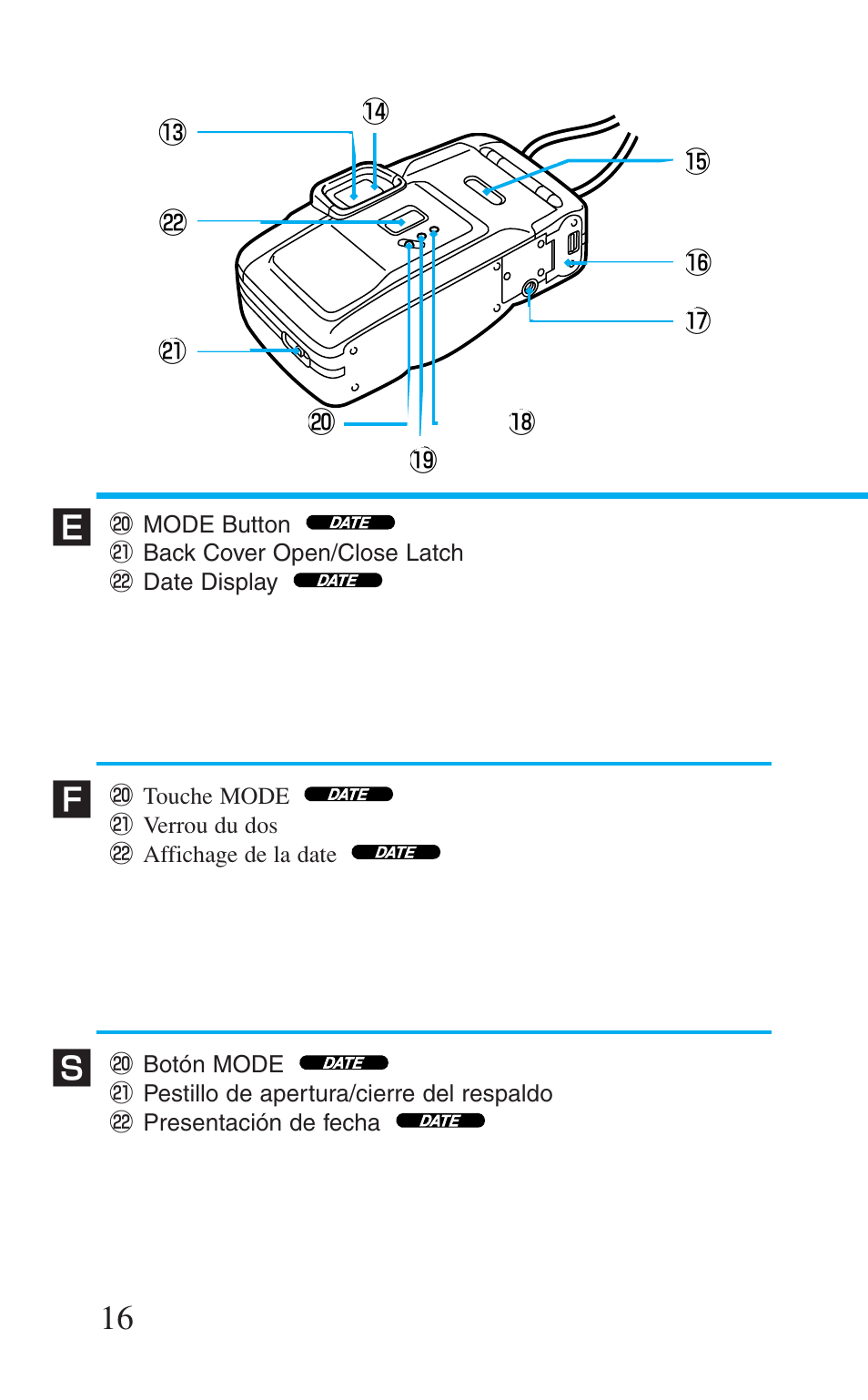 Canon Prima BF-8 User Manual | Page 16 / 115