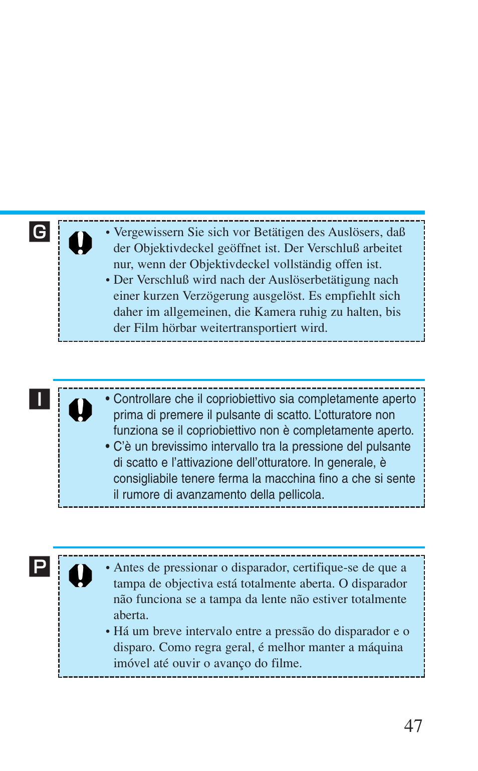 Canon Prima BF-8 User Manual | Page 47 / 115