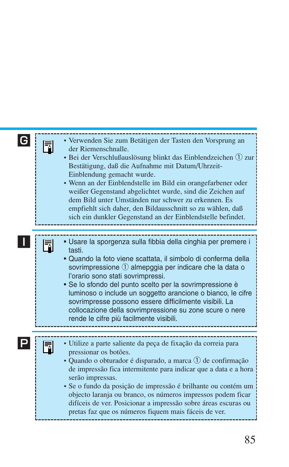 Canon Prima BF-8 User Manual | Page 85 / 115