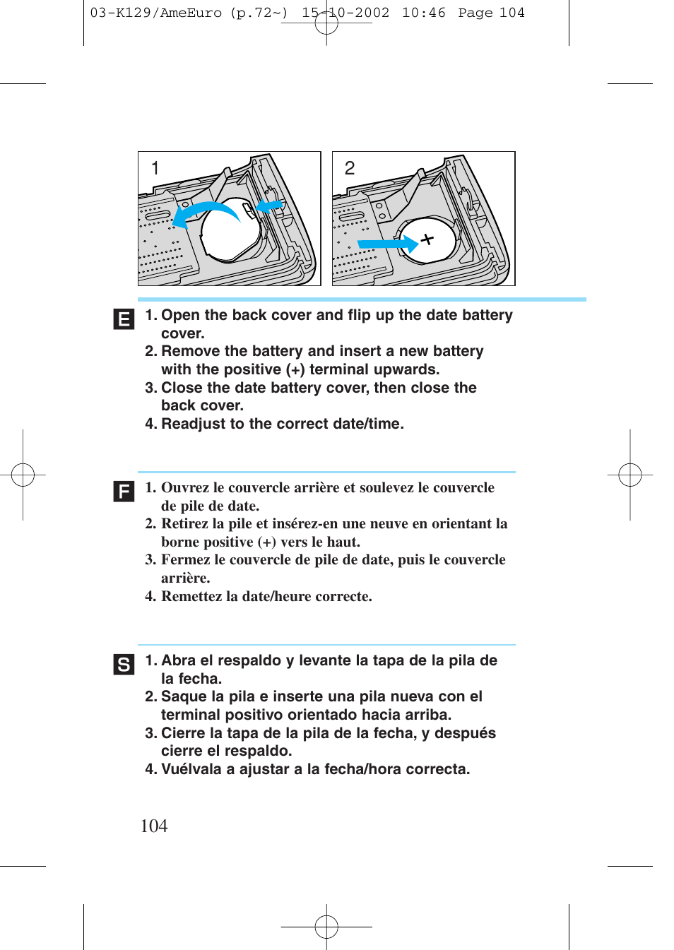 Canon Prima BF-9s Set User Manual | Page 104 / 119