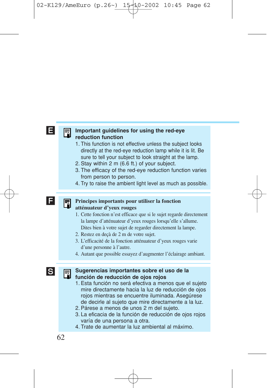 Canon Prima BF-9s Set User Manual | Page 62 / 119