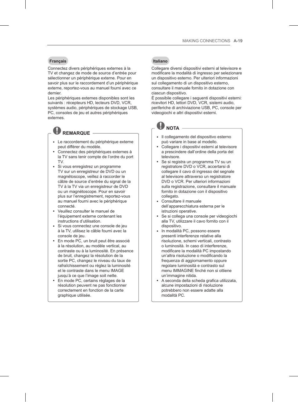 LG 32LN520B User Manual | Page 19 / 208